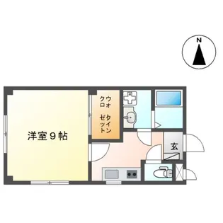 コンフォール【2階】の間取り