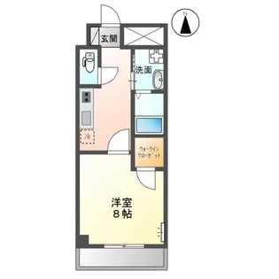 ラッフィナート【2階】の間取り