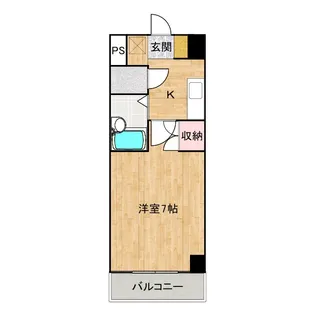 フルリール松浦【1階】の間取り