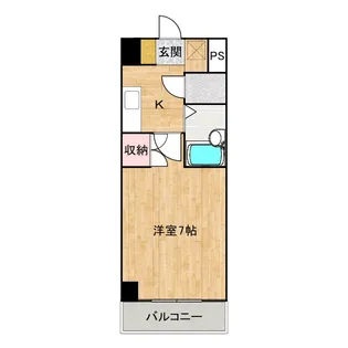 フルリール松浦【1階】の間取り