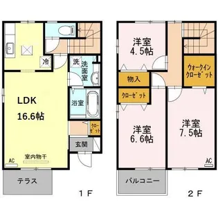 クレエ曙の間取り