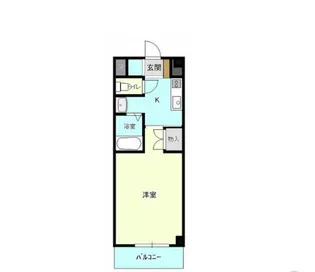 F&FアビタシオンⅡ【204号室】の間取り