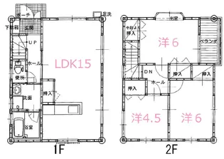 ネオウェーブ水呑【A号室】の間取り