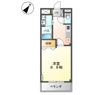 サージュ【2階】の間取り