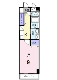 プリート・カーサ【2階】の間取り