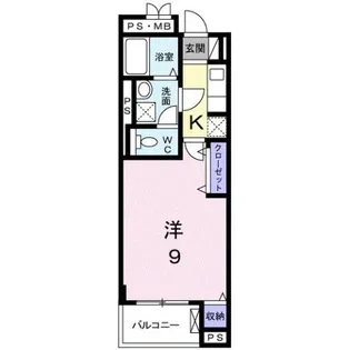 グランソレイユ【2階】の間取り