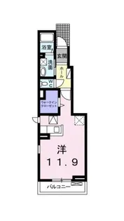 ビッグスプレッド【1階】の間取り