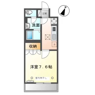 レスポワール善通寺【1階】の間取り