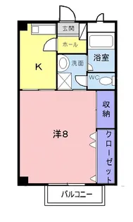 ファミール・ビラA【1階】の間取り