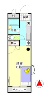 SKマンション【2階】の間取り