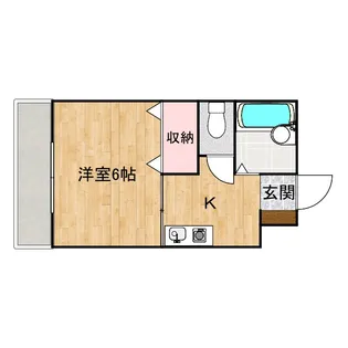 メゾン・ヌーベルアイ【2階】の間取り