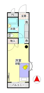SKマンション【210号室】の間取り