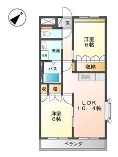 ノエル【2階】の間取り
