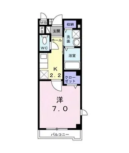 ベル・フィオリーレ【2階】の間取り