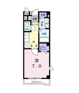 ベル・フィオリーレ【2階】の間取り