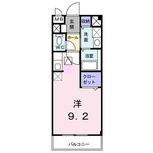 モルティ・MK【1階】の間取り