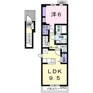 サンリット ノバ【2階】の間取り