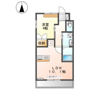 ヴェルジェ【1階】の間取り