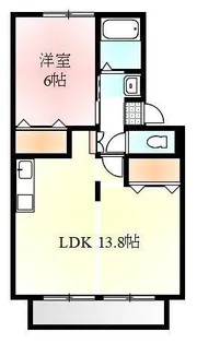 メイコウハイツ【202号室】の間取り