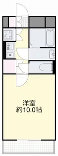 シティガーデンオオヤマ【1階】の間取り