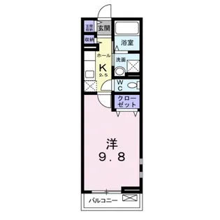 アンジュ【2階】の間取り