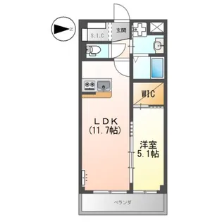 ルチア【2階】の間取り