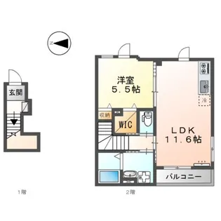 SunnyII【2階】の間取り