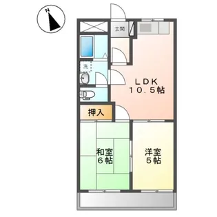 グランドハイム【2階】の間取り