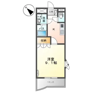 クレアメゾン白楽【3階】の間取り