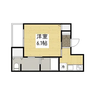 reve南本庄【204号室】の間取り