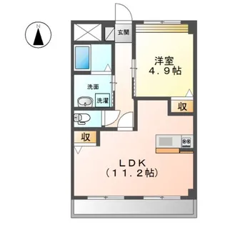 アルヴィータ【2階】の間取り