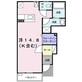 パラクレイシス【1階】の間取り