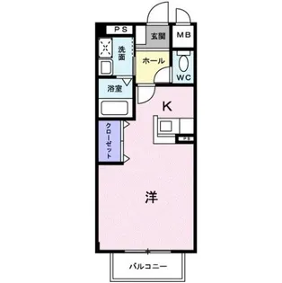 フラン カーサ【1階】の間取り