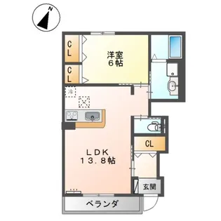 Sunny【1階】の間取り