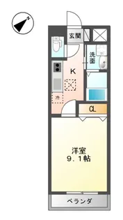 メランジェ タブレット【1階】の間取り