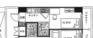 アルティメイトbuilding光南 The Tower【2階】の間取り