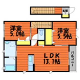 K-STYLE【2階】の間取り