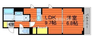 ボナール【1001号室】の間取り