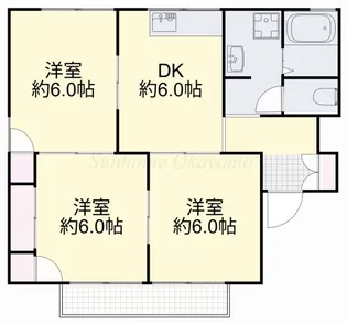 メゾンブランシェ【2階】の間取り
