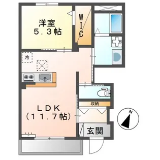 ブランシェ(Branchee)【1階】の間取り