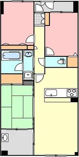 ダイアパレス屋島五番館【6階】の間取り