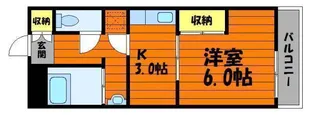 匠コーポラスⅠ【307号室】の間取り
