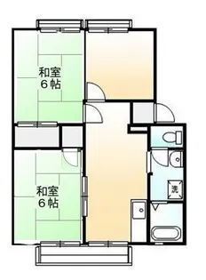 三ツ樋アーバン【102号室号室】の間取り
