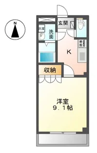 ミューズバレイ【1階】の間取り