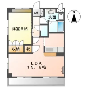 ラティールⅠ【1階】の間取り