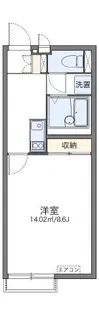 レオネクスト太田上町茶園【203号室】の間取り