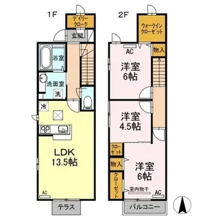 カーサエレガンテの間取り