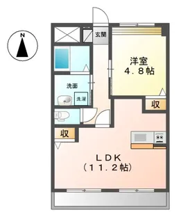 アルヴィータ【2階】の間取り