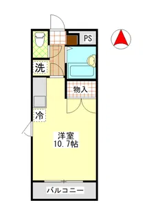 コンフォール【2階】の間取り