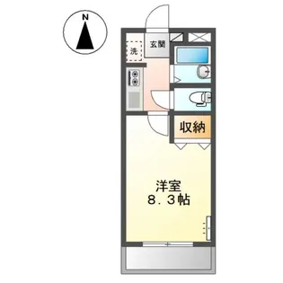 イブ・マキ【3階】の間取り